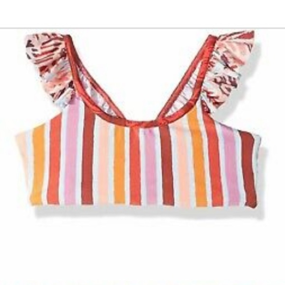 Maaji Girls Flutter Sleeve Bikini Top size 8